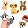 Bez Marki VELTININIAI GYVŪNAI ŠUNIŲ SIUVIMO VAIKAMS DIY DOG ŠUNIŲ RINKINYS iš 12