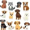 Bez Marki VELTININIAI GYVŪNAI ŠUNIŲ SIUVIMO VAIKAMS DIY DOG ŠUNIŲ RINKINYS iš 12