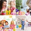 Bez Marki Veltinio rankdarbių rinkinys vaikams: 6 vnt. rankinės Diy