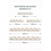 Bez Marki WARKOCZ Ochraniacz do łóżeczka Ochraniacz 300 cm Medvilnė Balta