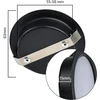 Bez Marki Wpuszczane Lampy Sufitowe LED Oczka Płaskie 12V 3000K Juoda 6,3 cm 3 vnt