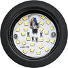 Bez Marki Wpuszczane Lampy Sufitowe LED Oczka Płaskie 12V 3000K Juoda 6,3 cm 3 vnt