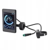 Bez Marki WYŚWIETLACZ LCD LICZNIK Z 2 NFC KARTY 5PIN DO ROWERY HULAJNOGI ELEKTRYCZNE