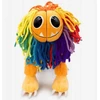 Bez Marki Yarnaby pliušinis žaislas, spalvingas liūtas iš Poppy Playtime 4, su magnetu, 25 cm