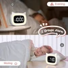 Bez Marki Žadintuvas Dziecięcy LED Kot Lampka Nocna USB 2 Alarmy balta