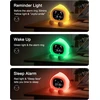 Bez Marki Žadintuvas lampka vaikams w kształcie brzoskwini RGB świetlny 9 kolorów