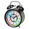 Bez Marki Žadintuvas retro vaikams do nauki godzin Nauczyciel czasu metalowy 14 cm G10