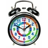Bez Marki Žadintuvas retro vaikams do nauki godzin Nauczyciel czasu metalowy 14 cm G10