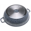 Bez Marki Žemas MARMULINIS PUODAS 32cm WOK Indukcija 5,5l 7070