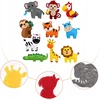 Bez Marki Zoo Felt gyvūnų siuvimo rinkiniai CREATIVE FELT UNICORNS SET