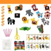 Bez Marki Zoo Felt gyvūnų siuvimo rinkiniai CREATIVE FELT UNICORNS SET
