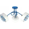 Bez Marki Žydra balta lampa żyrandol nowoczesna modna dzieci młodzież loft metal