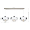 Bez Marki Żyrandol lampa sufitowa wisząca MUNDIAL SPIRO piłka lampy sufitowe loft