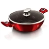 BH-1264N - Žemas granitinis puodas 32 cm 4,9 l Berlinger Haus Burgundy Line