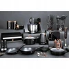BH-7112 - Granito wok puodas 30 cm Berlinger Haus Juodas Rose kolekcija