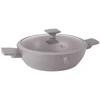BH-8098 - Plokščias titano puodas 28 cm Berlinger Haus Taupe kolekcija