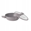 BH-8098 - Plokščias titano puodas 28 cm Berlinger Haus Taupe kolekcija