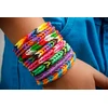 Biały RAINBOW LOOM BANDS, stebuklingos guminės juostos karoliukų pynimui MEGA SET 5057