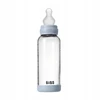 BIBS BABY BOTTLE buteliukas - 1x stiklinis buteliukas 100% hipoalerginis silikonas, 240m