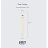 BIBS čiulptuko laikiklis Loop Ivory, baltas