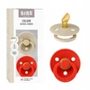 BIBS Color čiulptukas kūdikiui 2 vnt. Anatominis plokščias 0m+ Vanilė/Obuolys