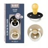 BIBS COLOR GLOW čiulptukas kūdikiui 2 vnt. GUMINIS 18m+ NAKTĮ SVĖTINANTIS