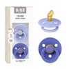 BIBS Color vaikiškas čiulptukas 2 vnt. Anatominis plokščias 0m+ Hush / Vynuogė