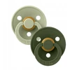 BIBS Colour Round - Sage / Hunter Žalias 6-18 months