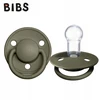 Bibs De Lux Silikoninis čiulptukas, chaki spalvos, 0-36 m