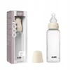 BIBS plastikinis buteliukas 270 ml, Ivory silikoninis žindukas, nuo pilvo dieglių