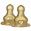 Bibs Seilinukai Guminis buteliuko spenelis 3 m+ 2 vienetų rinkinys BPA FREE MEDIUM Flow