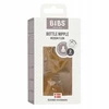 Bibs Seilinukai Guminis buteliuko spenelis 3 m+ 2 vienetų rinkinys BPA FREE MEDIUM Flow