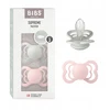 Bibs Supreme silikoniniai čiulptukai 6m+ (2 vnt.) Haze/blosoom