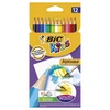 Bic Aquacouleur Akvarelinės Pieštukinės Kreidelės, 12 Spalvų