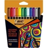 Bic Flomasteriai Intensity Up, 12 spalvų rinkinys 978004