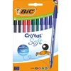 Bic Cristal Soft spalvoti rašikliai, 10 vnt.