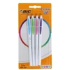 Bic Cristal Up pasteliniai rašikliai, 4 spalvos