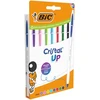 Bic Cristal Up rašikliai, 8 spalvų rinkinys