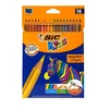BIC Evolution Stripes pieštukai, didelis 18 spalvų rinkinys