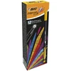 Bic Geltonas plonas rašiklis mokyklai ir biurui