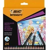 Bic Intensity akvarelinės kreidelės, 24 spalvos