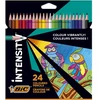 Bic Intensity spalvinami pieštukai, 24 vnt.