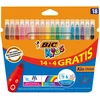 BIC KIDS 18K PLAUNAMAS SPALVOTAS TRIPS