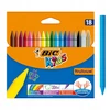 BIC KIDS PLASTIDECOR KREDKI ŚWIECOWE 18 KOLORÓW