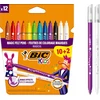 Bic kūrybinis rinkinys vaikams: 72 elementai piešimui ir spalvinimui
