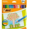 Bic spalvoti pieštukai, 24 spalvų rinkinys