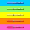 Bic žymeklių rinkinys vaikams, 5 fluorescenciniai spalvos