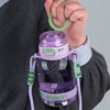 Bidonas vandeniui Kite 700ml su dirželiu, violetinis