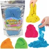 Bigtoys KINETINIS SMĖLIS 500G ĮVAIRIŲ SPALVŲ MAGIC SAND SAND
