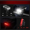 BIKE LAMP priekinis LED žibintas, stiprus vairo žibintas, 1200mAh